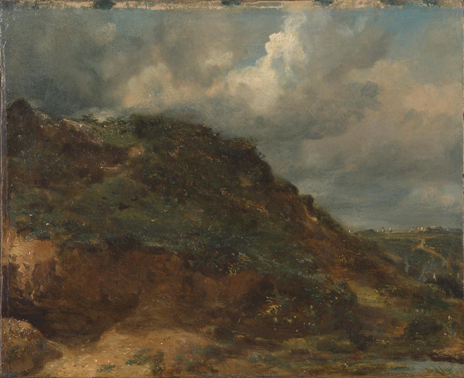 A Bank on Hampstead Heath by John Constable