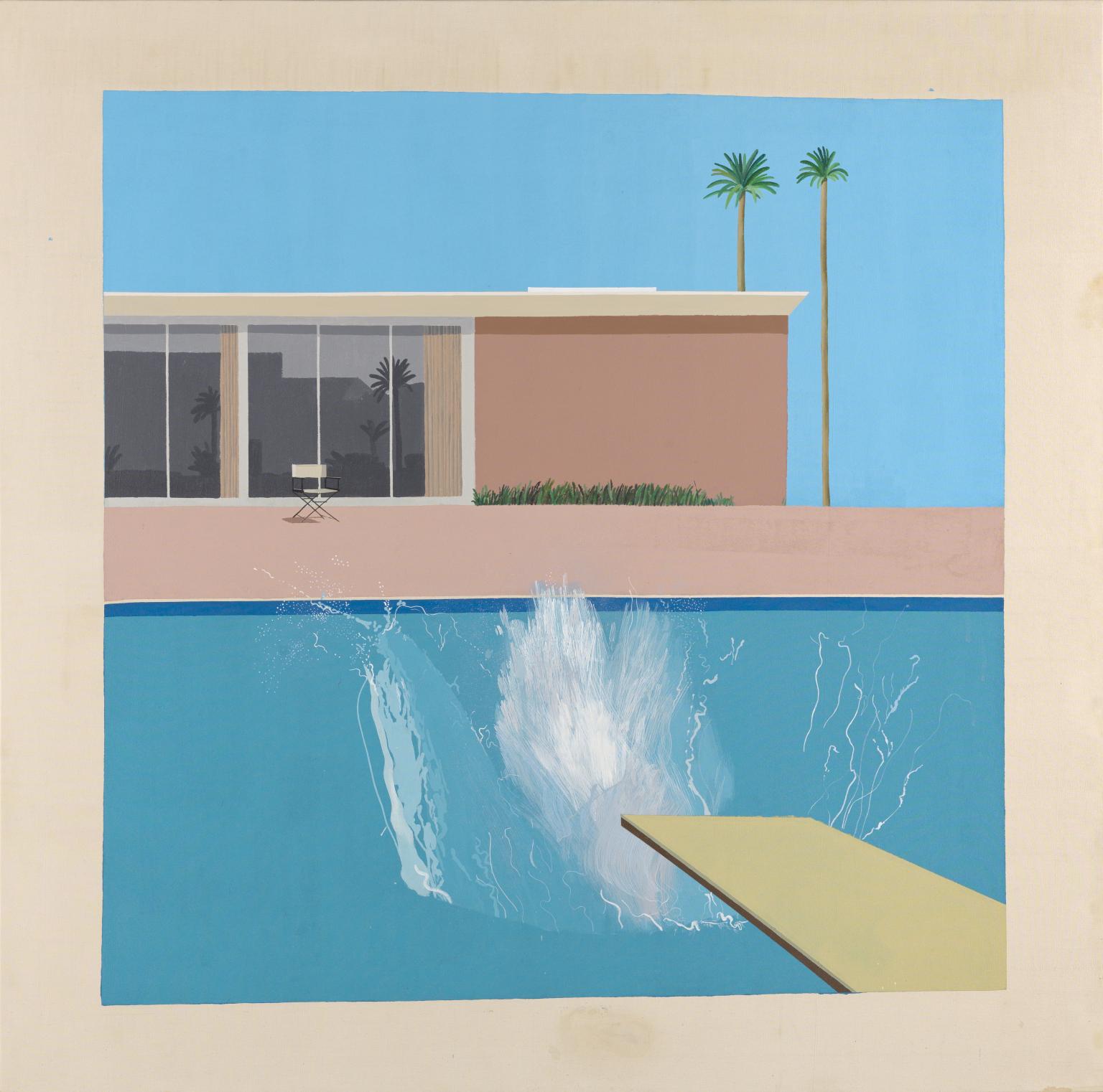A Bigger Splash by David Hockney