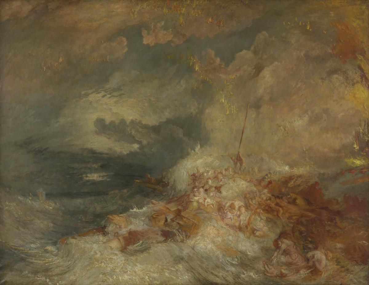 A Disaster at Sea by Joseph Mallord William Turner
