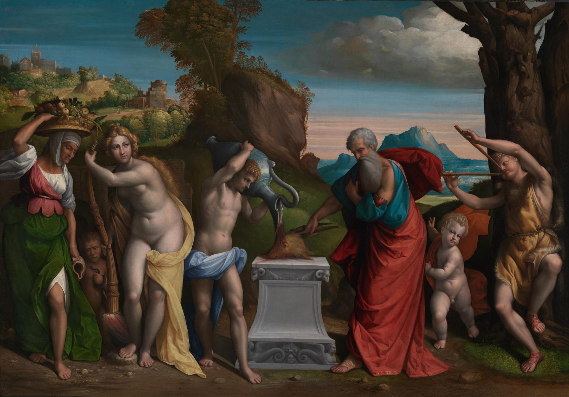 A Pagan Sacrifice by Garofalo