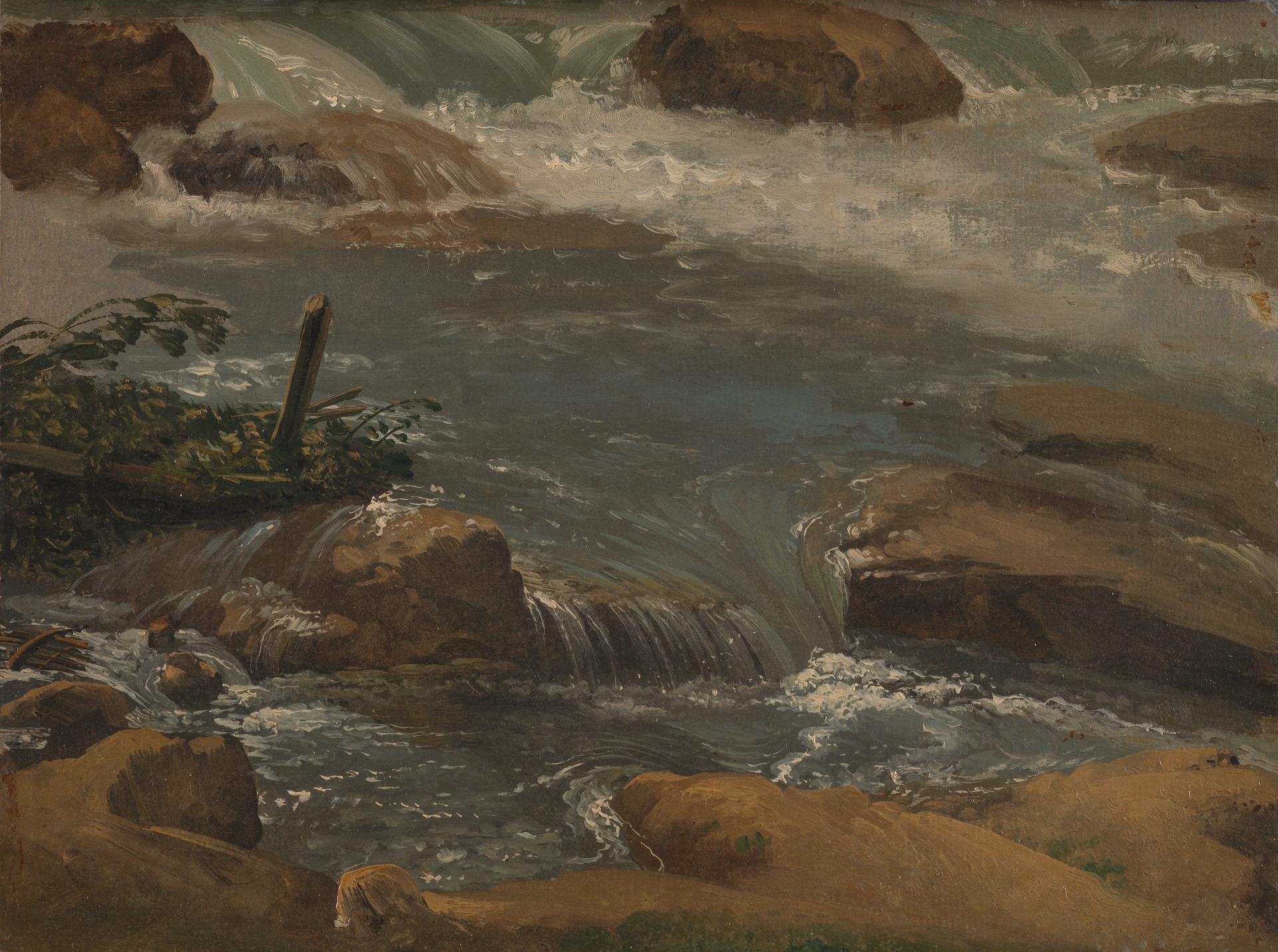 A Torrent at Tivoli by Simon Denis