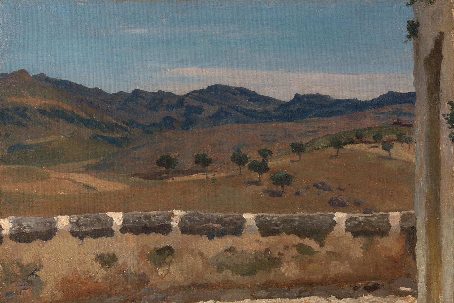A View in Spain by Frederic, Lord Leighton
