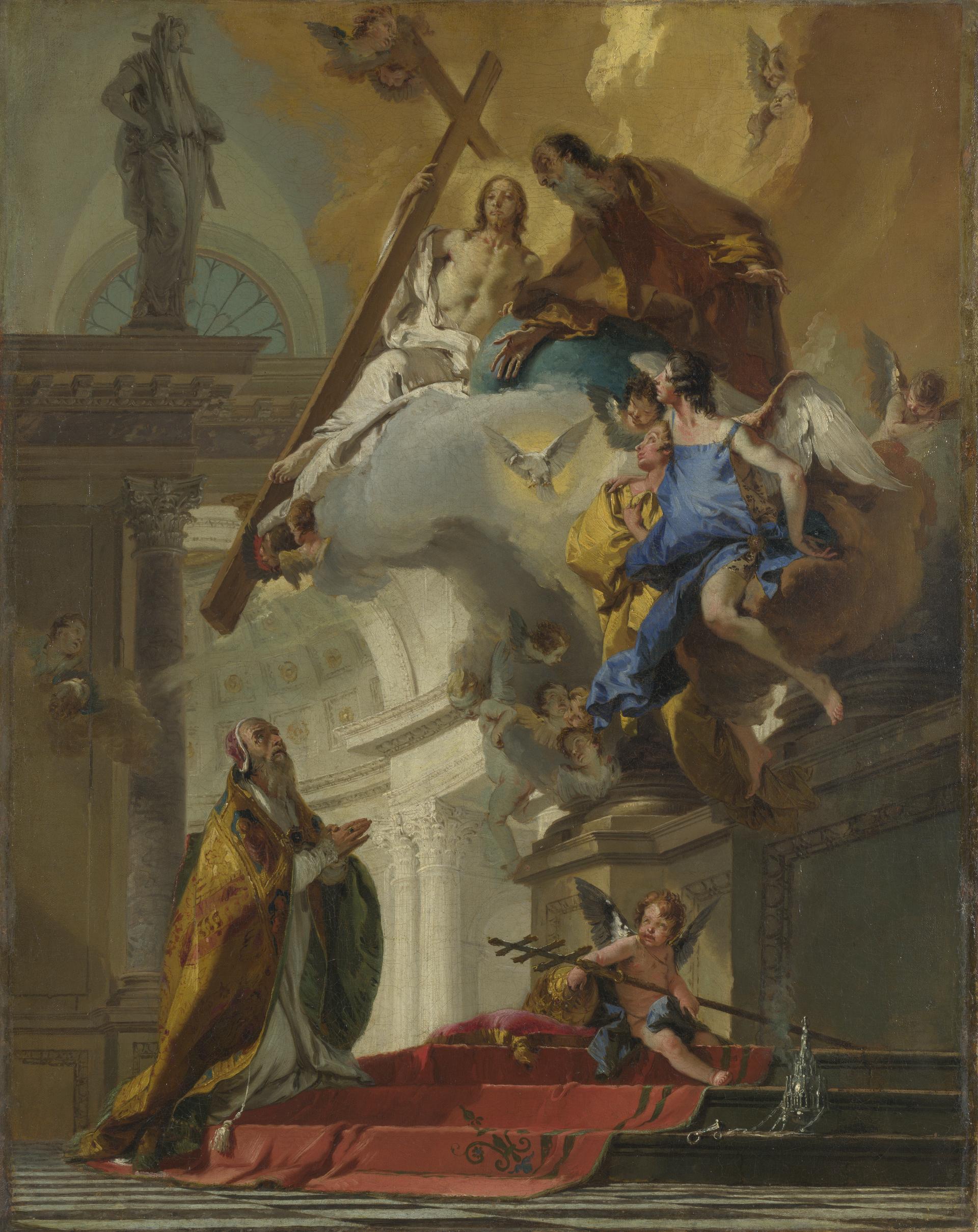 A Vision of the Trinity by Giovanni Battista Tiepolo