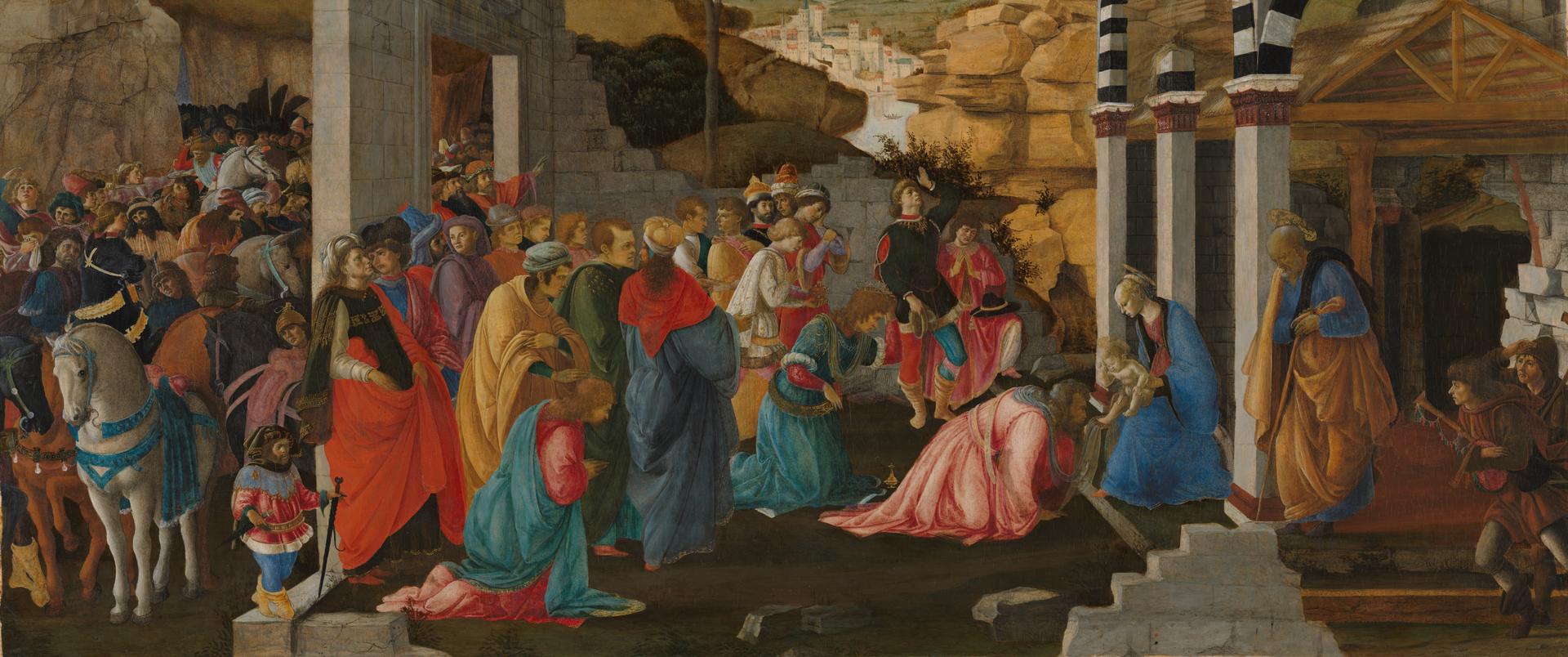 Adoration of the Kings by Sandro Botticelli