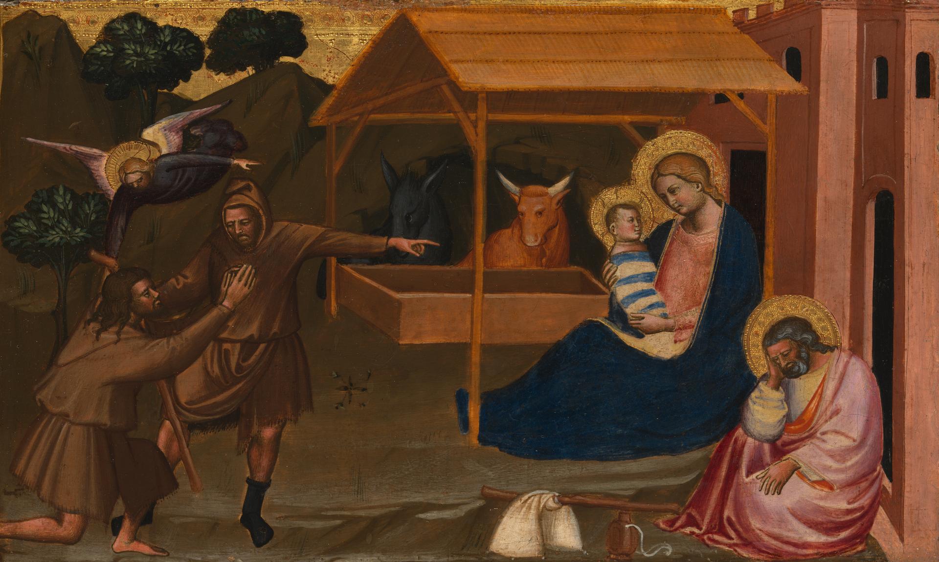 Adoration of the Shepherds by Niccolò di Pietro Gerini