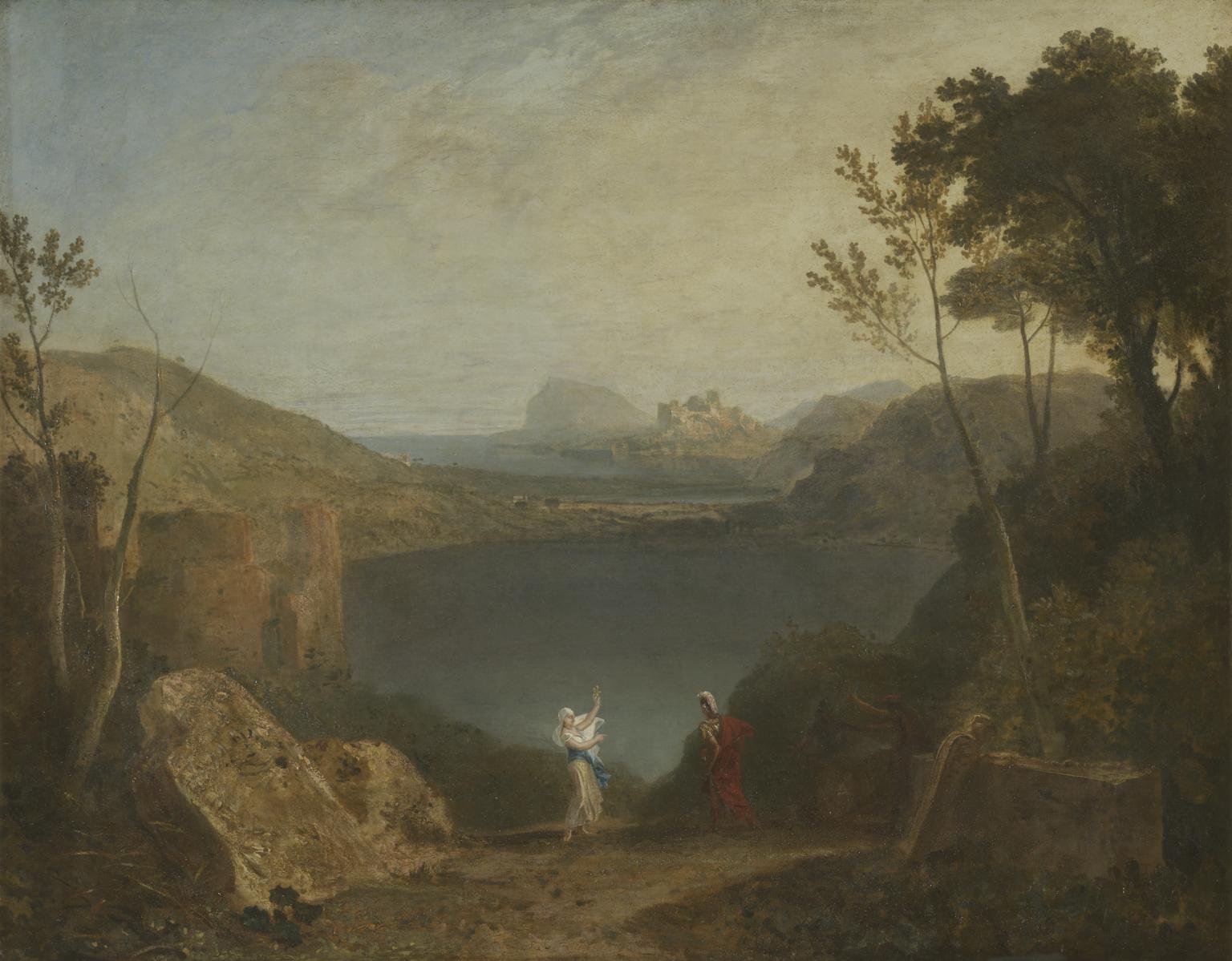 Aeneas and the Sibyl, Lake Avernus by Joseph Mallord William Turner