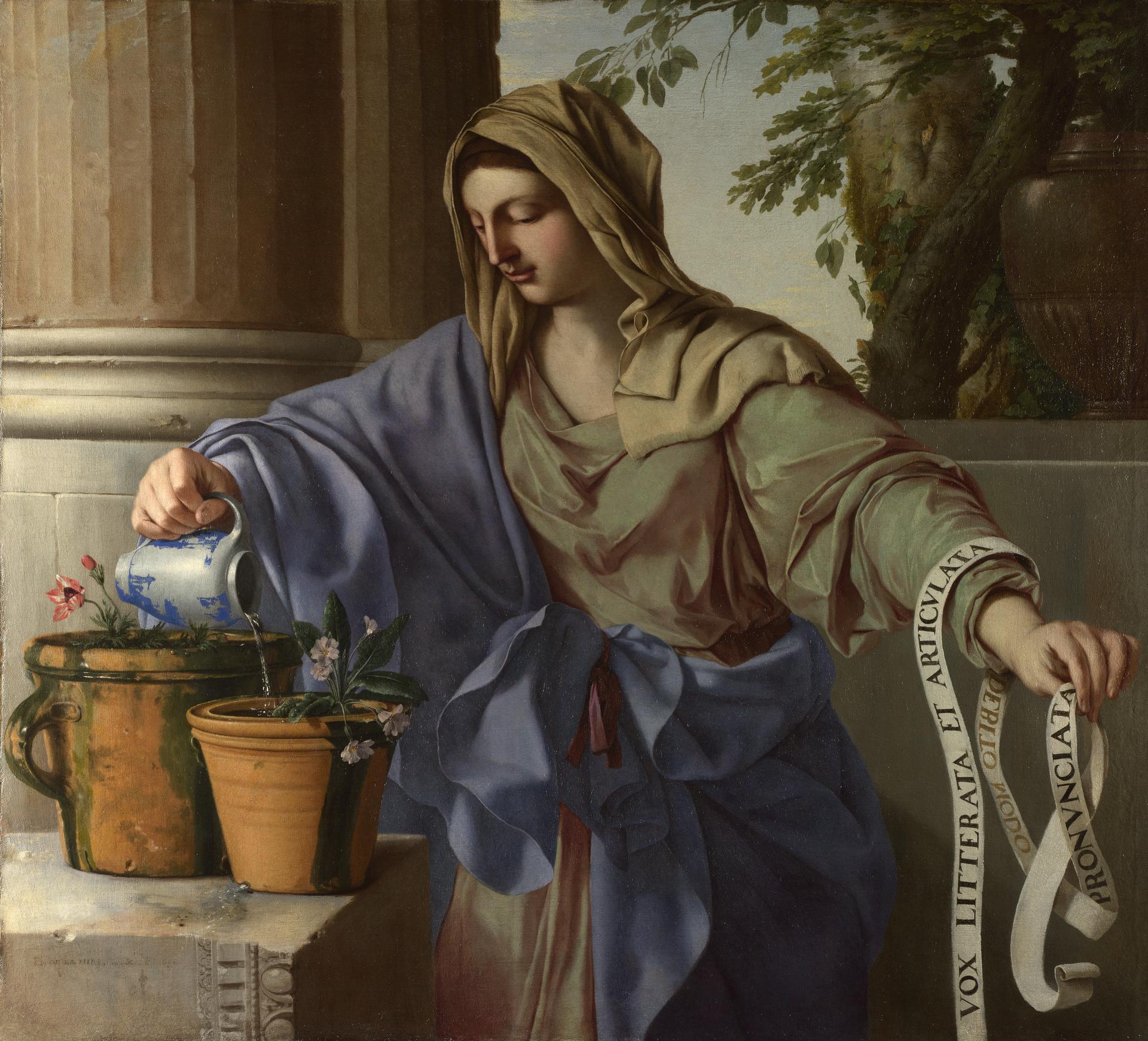Allegory of Grammar by Laurent de La Hyre