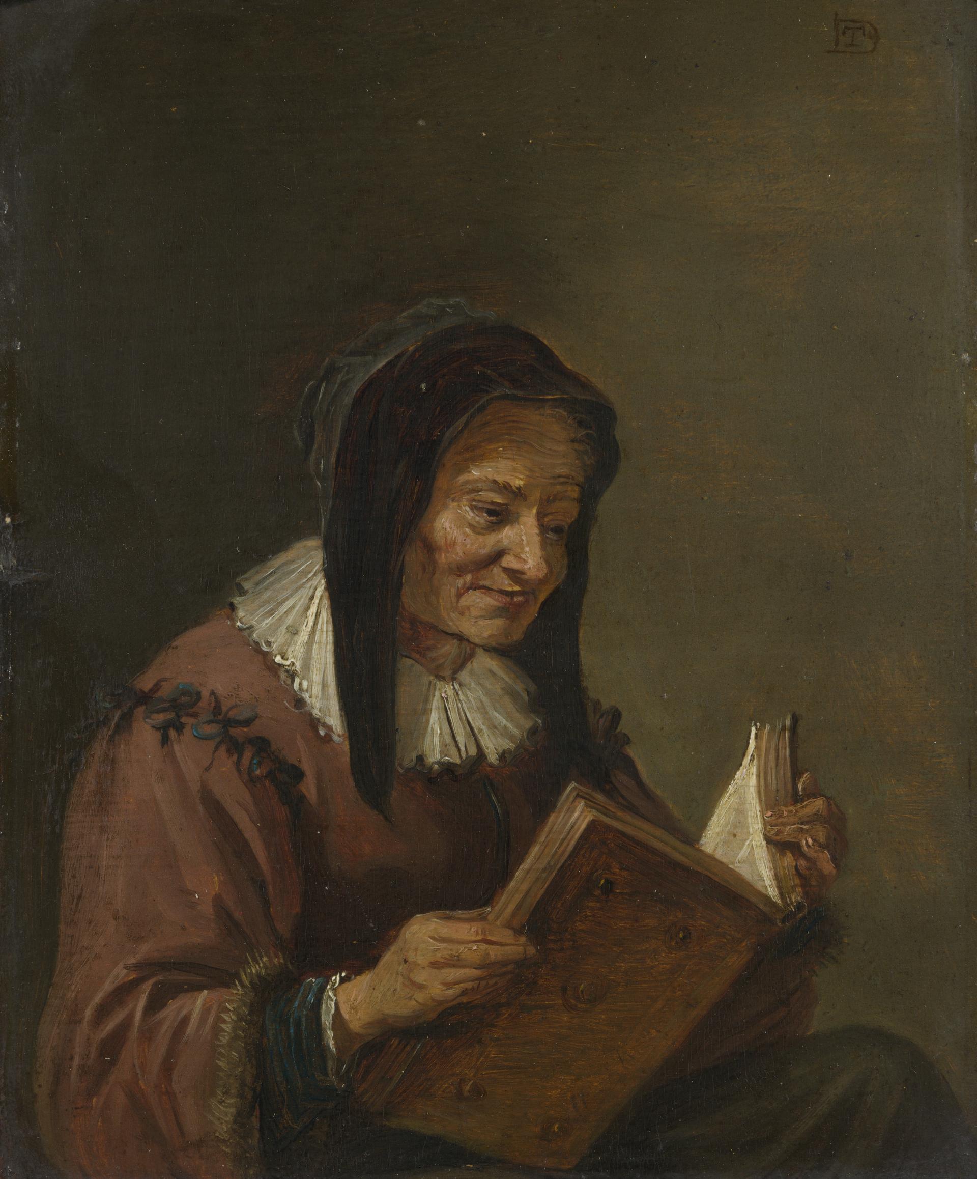 An Old Woman Reading by David Teniers the Younger