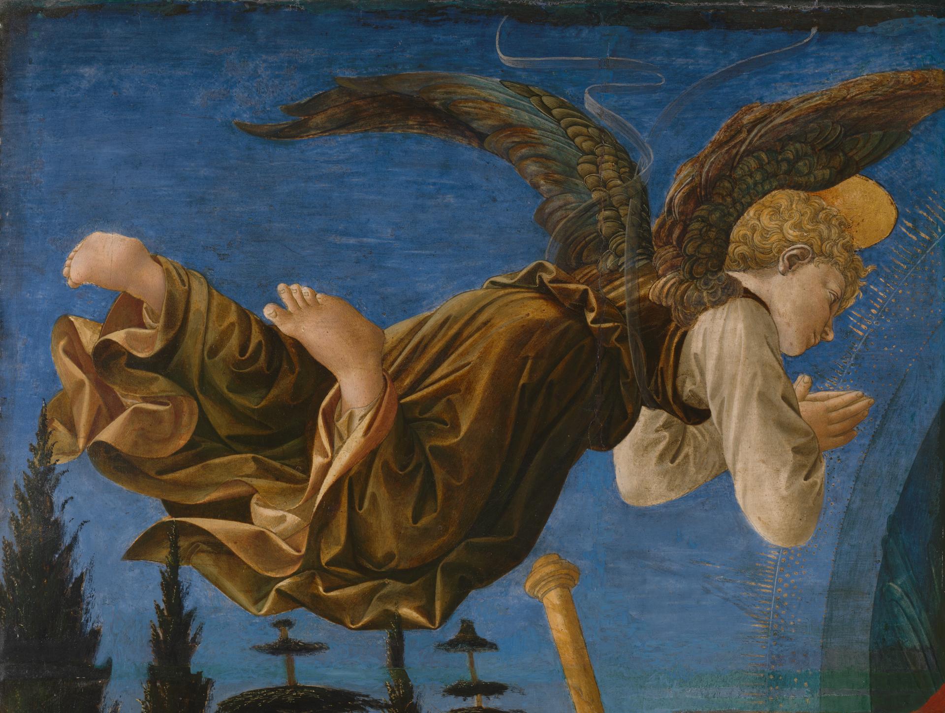Angel (Left Hand) by Francesco Pesellino
