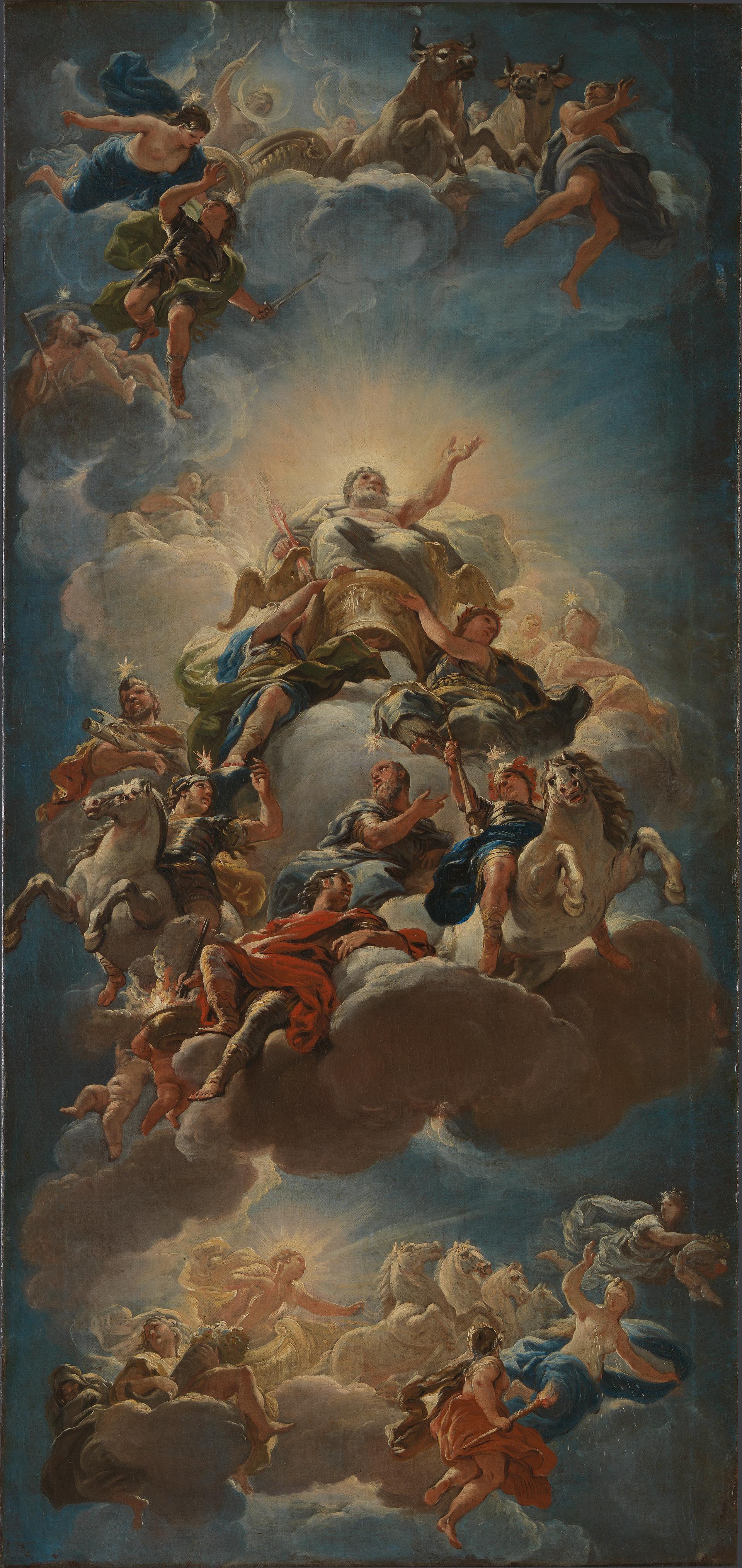 Apotheosis of the Medici by Luca Giordano