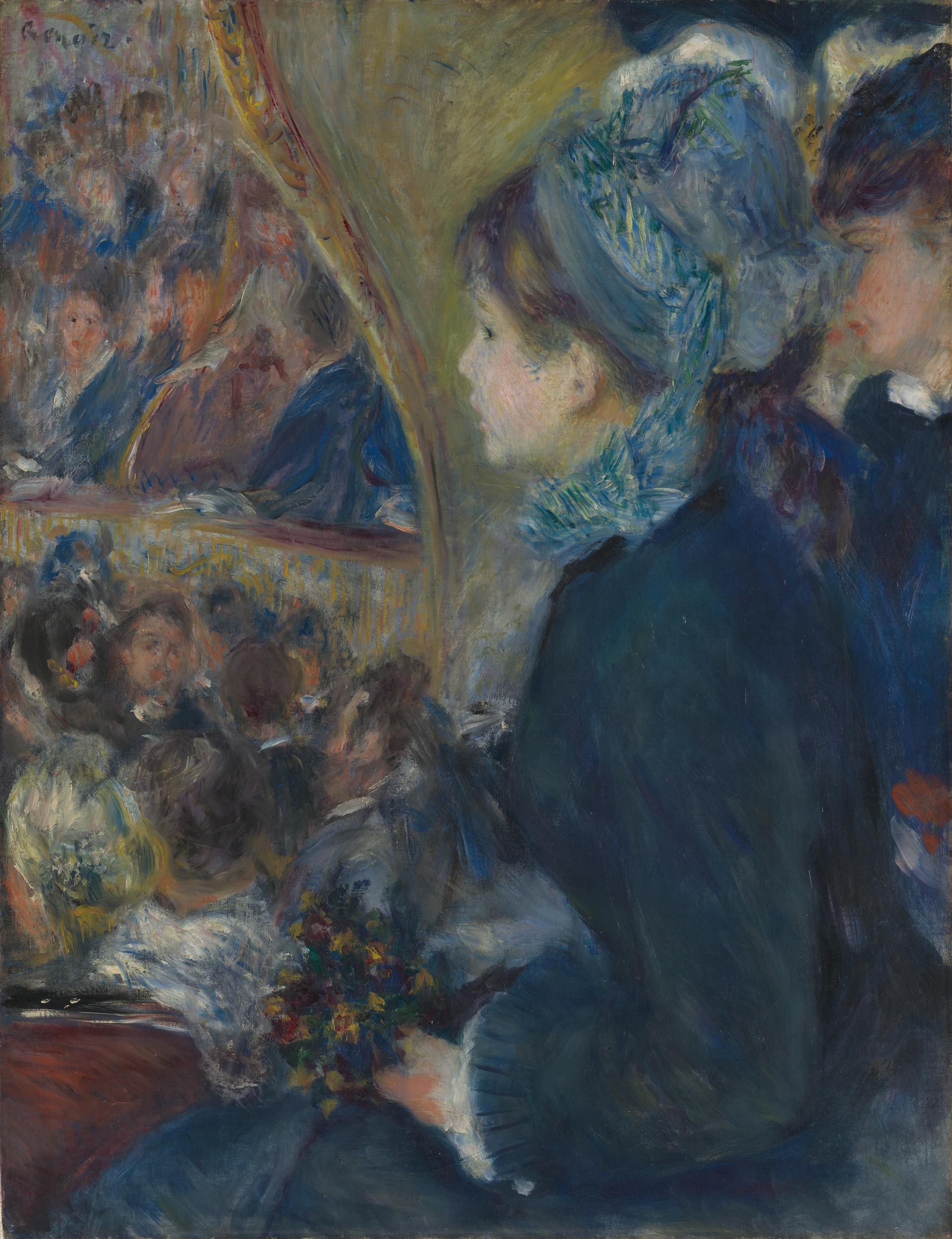 At the Theatre (La Première Sortie) by Pierre-Auguste Renoir