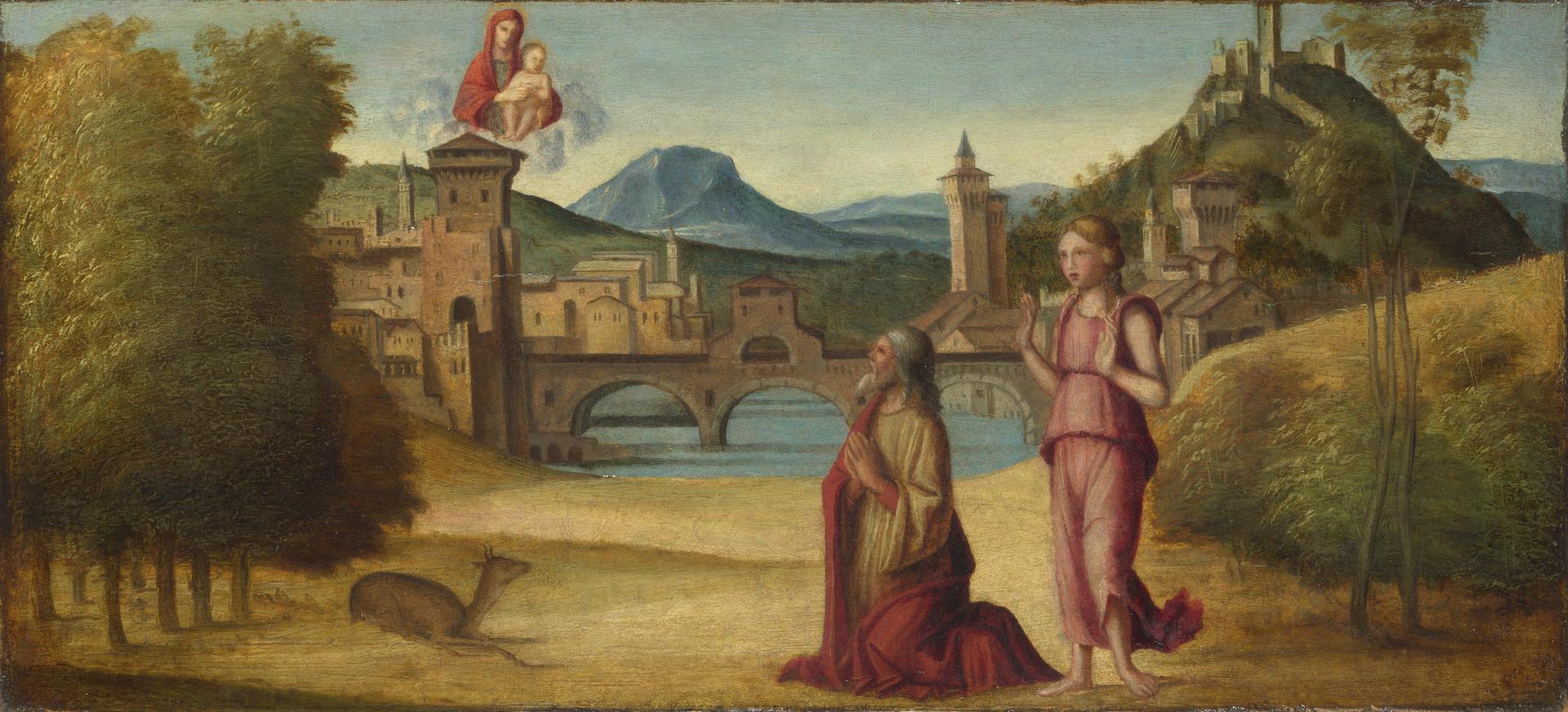 Augustus and the Sibyl by Italian, Venetian