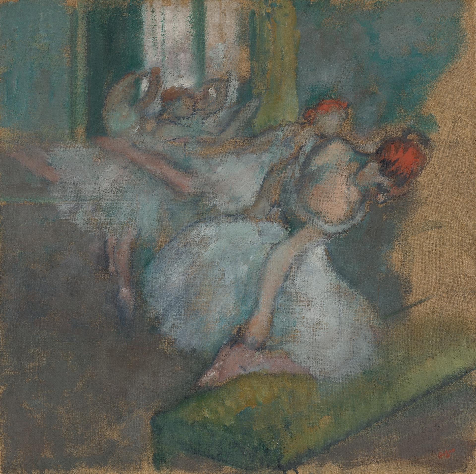 Ballet Dancers by Hilaire-Germain-Edgar Degas