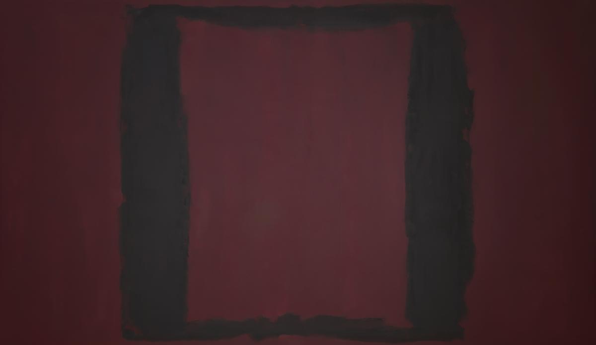 Black on Maroon by Mark Rothko