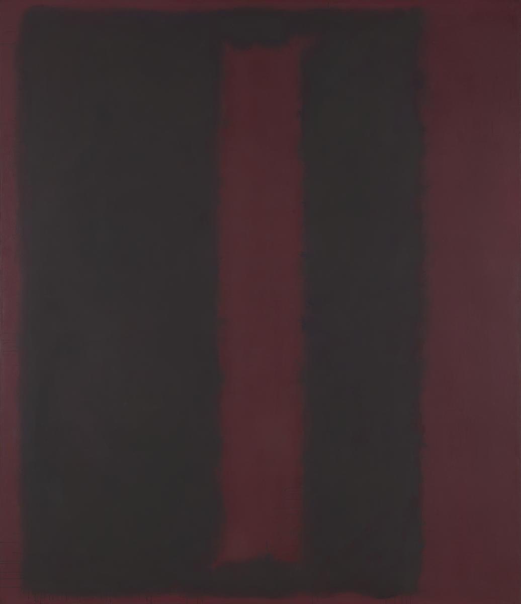 Black on Maroon by Mark Rothko