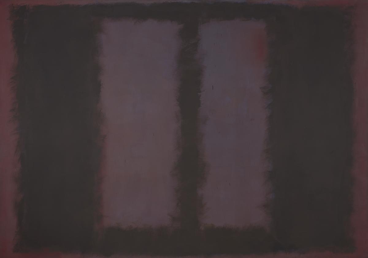 Black on Maroon by Mark Rothko
