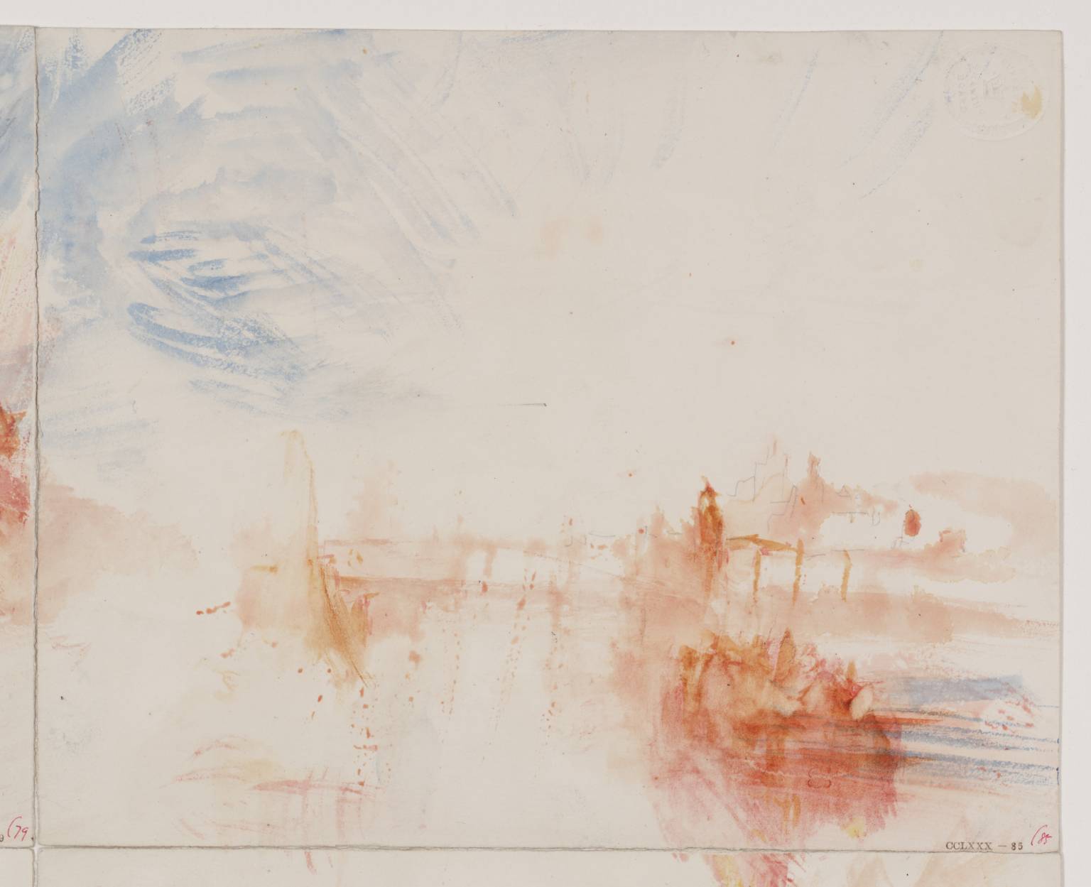 Bridge with Sunlight, possibly Coblenz by Joseph Mallord William Turner