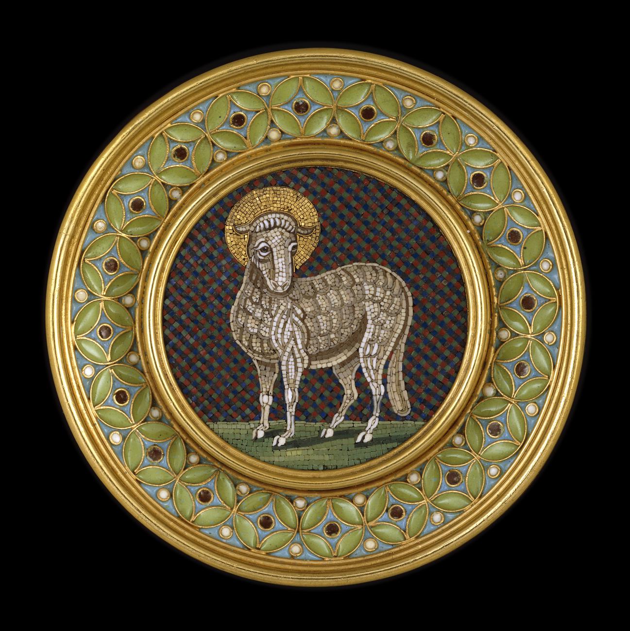 Brooch of the Lamb of God