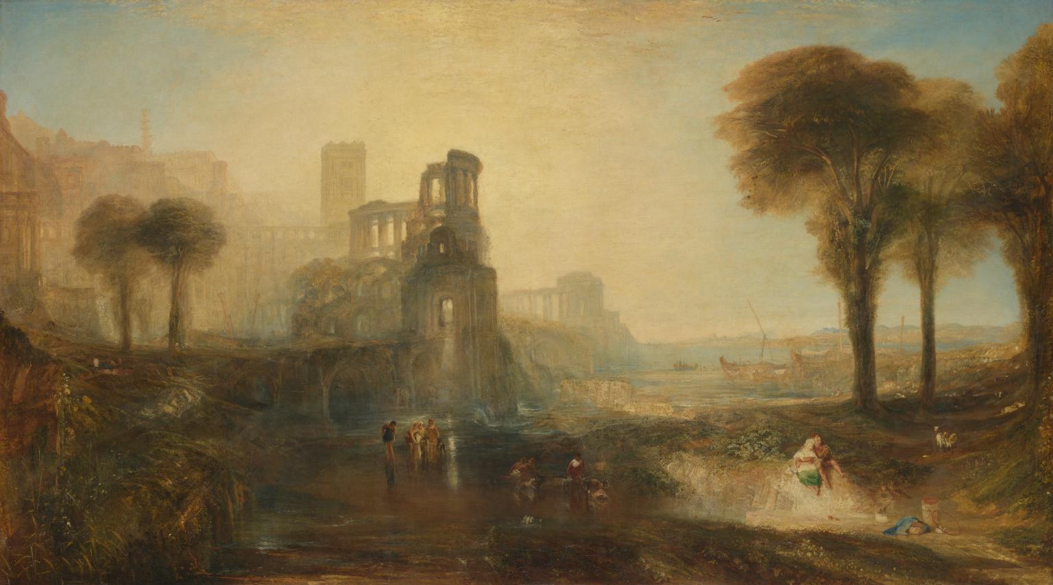 Caligula’s Palace and Bridge by Joseph Mallord William Turner