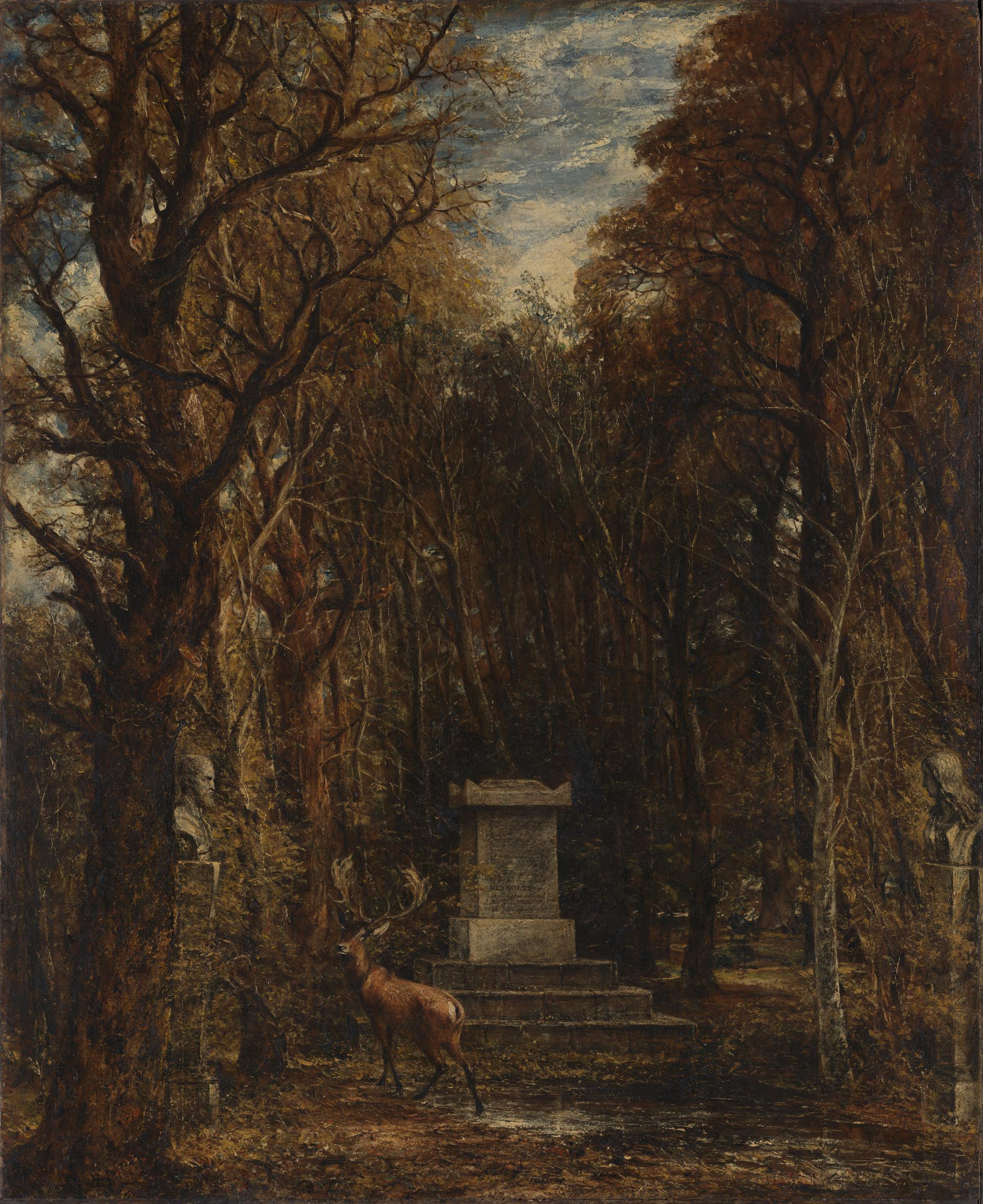 Cenotaph to the Memory of Sir Joshua Reynolds by John Constable