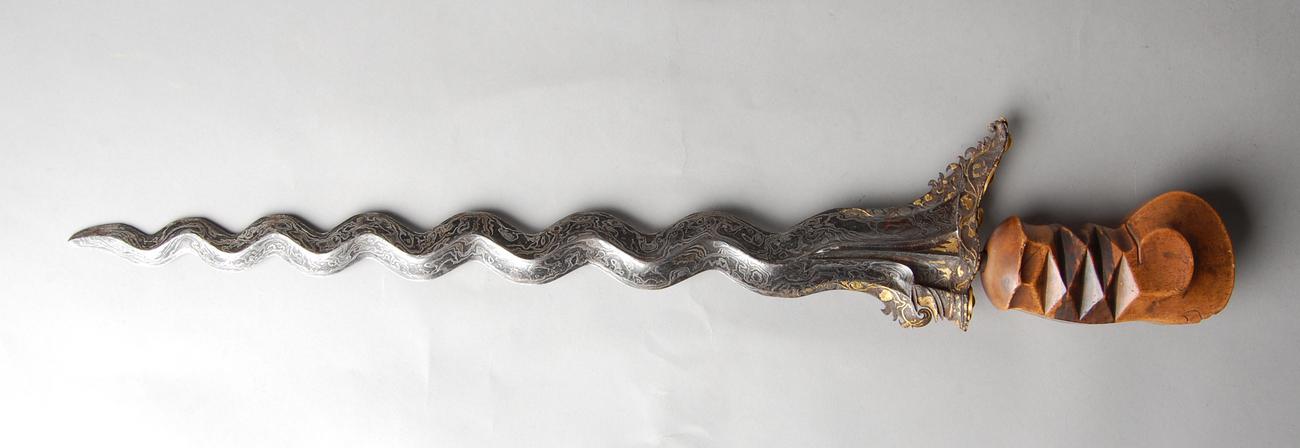 Ceremonial keris and sheath