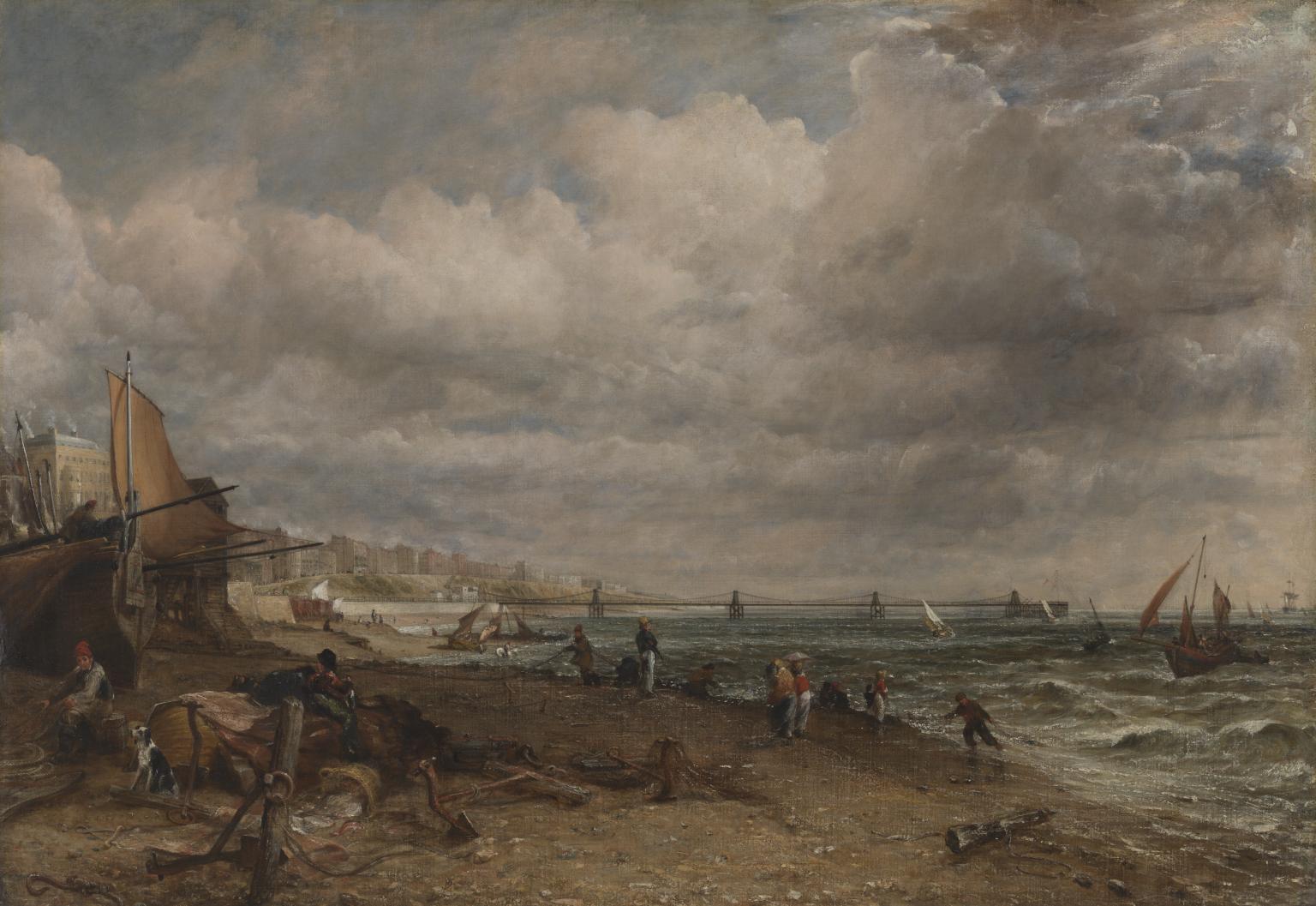 Chain Pier, Brighton by John Constable