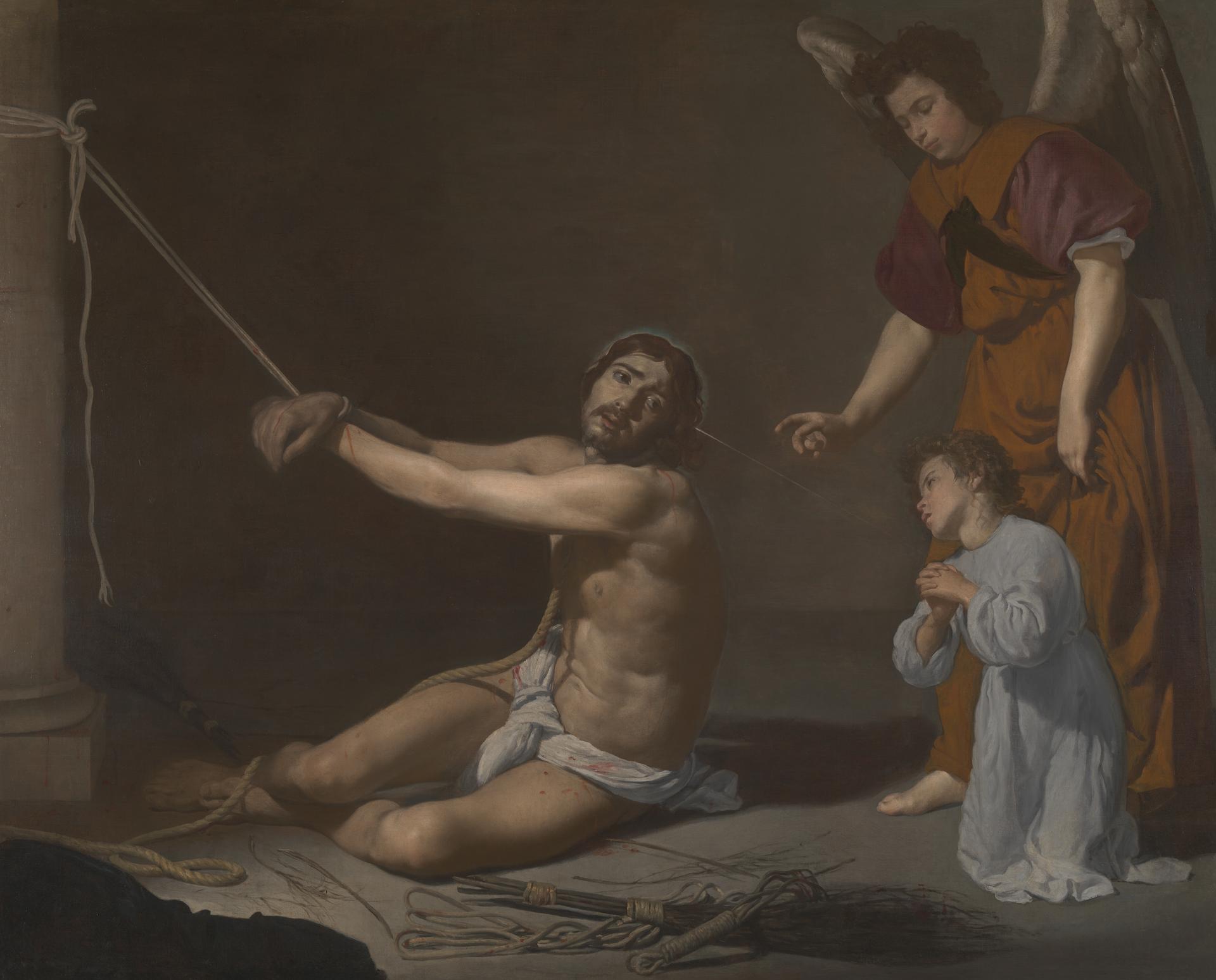 Christ contemplated by the Christian Soul by Diego Velázquez