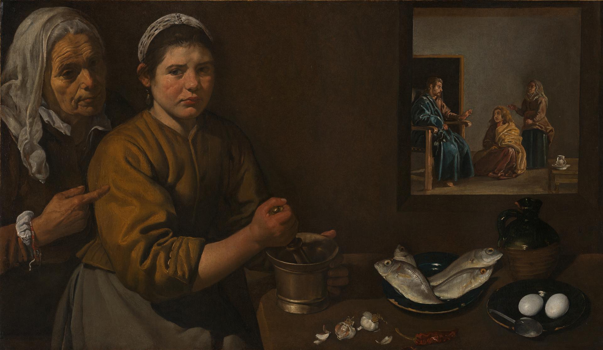 Christ in the House of Martha and Mary by Diego Velázquez