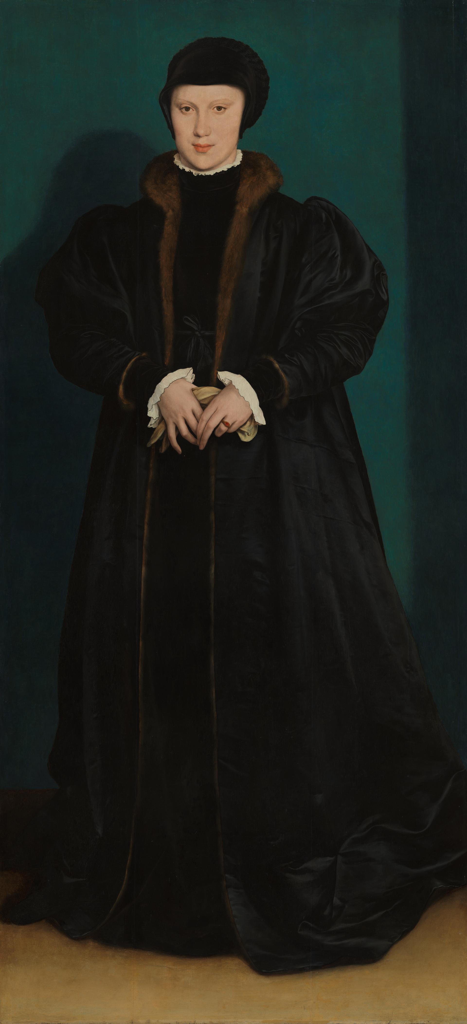 Christina of Denmark, Duchess of Milan by Hans Holbein the Younger