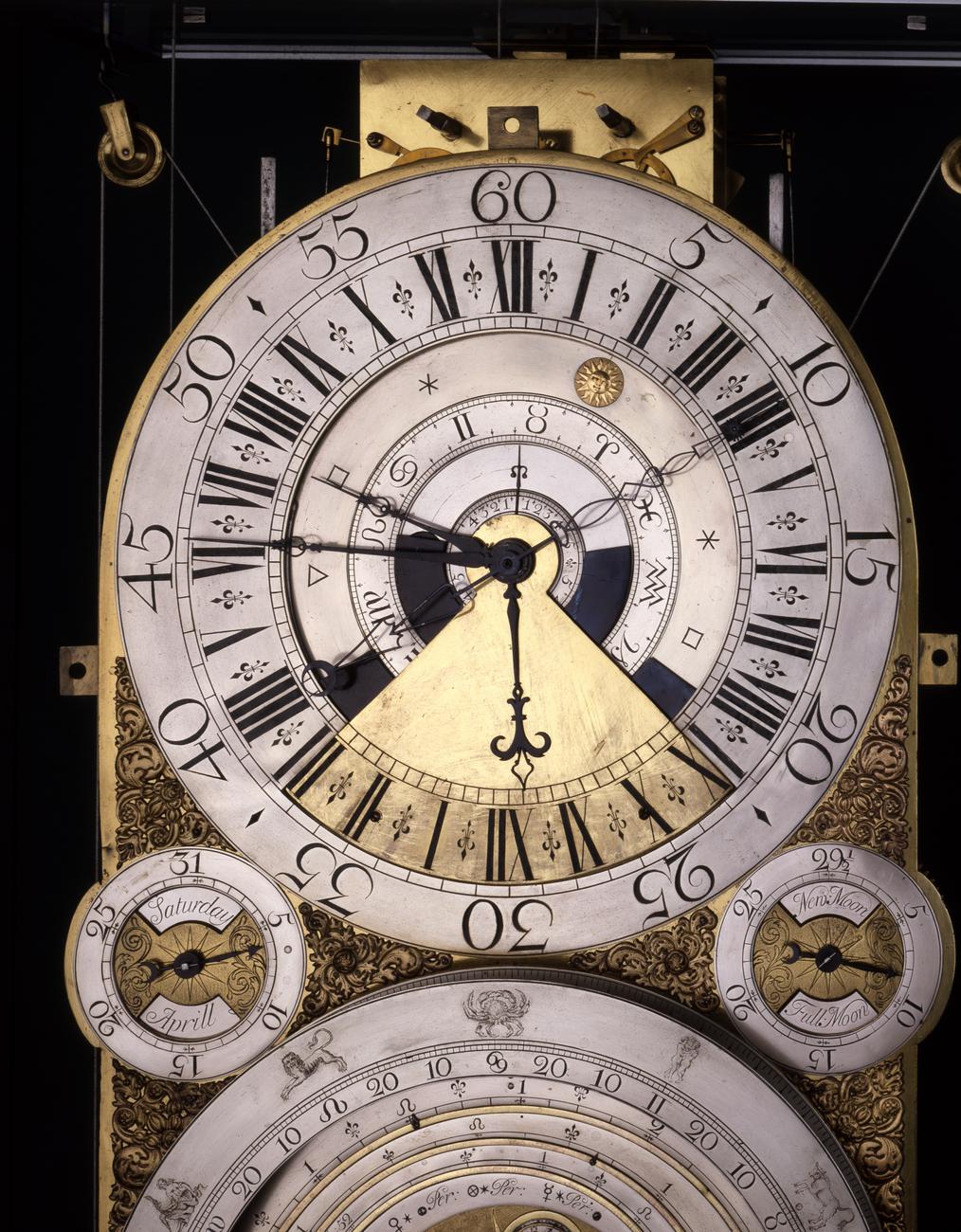 Clock movement and pamphlet
