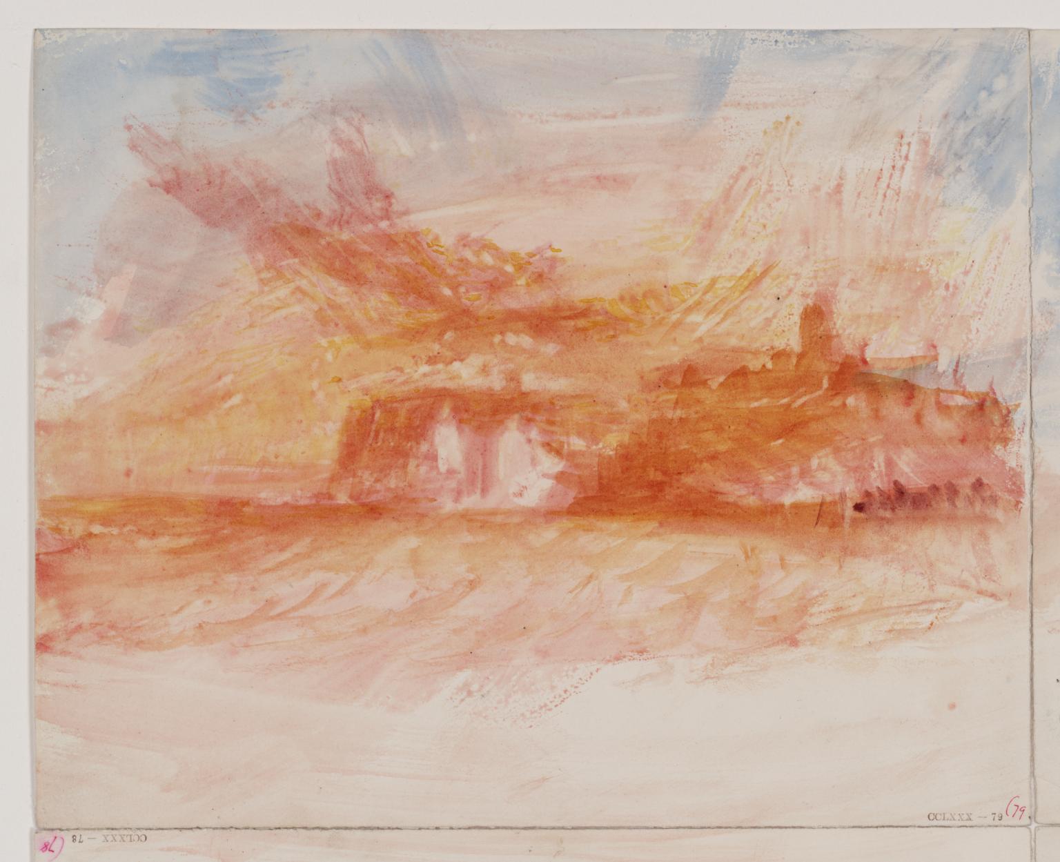 Coastal Terrain by Joseph Mallord William Turner
