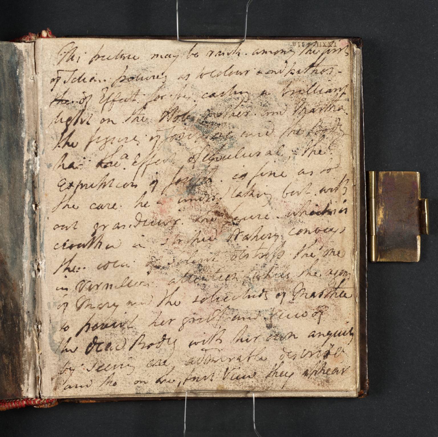 Commentary on Titian’s ‘Entombment of the Dead Christ’ (Inscription by Turner) by Joseph Mallord William Turner