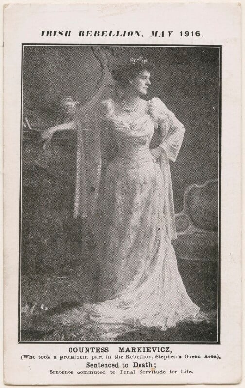 Constance Georgine Markievicz (née Gore-Booth), Countess Markievicz by Lafayette (Lafayette Ltd)