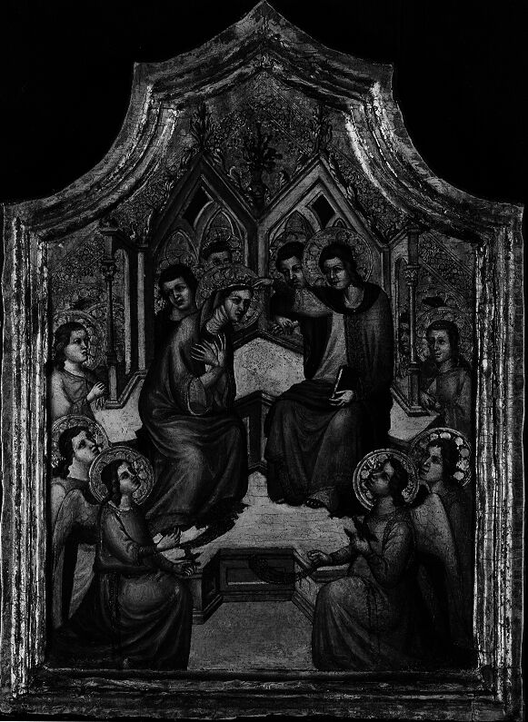 Coronation of the Virgin by Master of the Saint George Codexactive ca.1325-ca.1345 (Life dates)