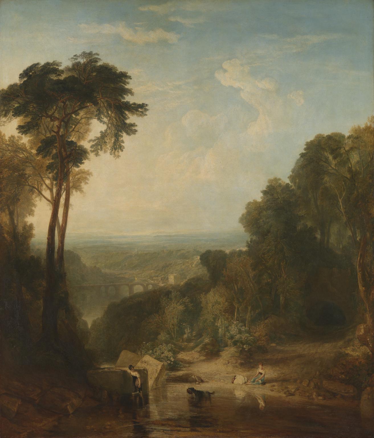 Crossing the Brook by Joseph Mallord William Turner