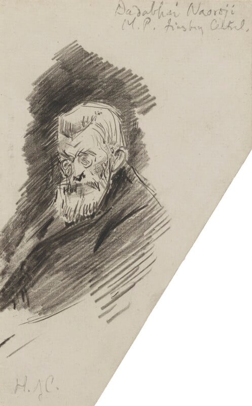 Dadabhai Naoroji by Sydney Prior Hall