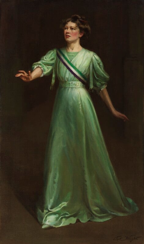 Dame Christabel Pankhurst by Ethel Wright