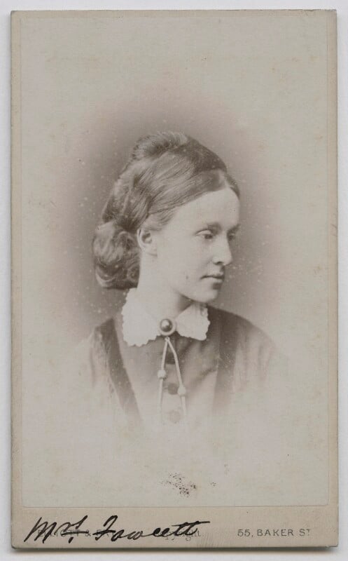Dame Millicent Fawcett by Elliott & Fry