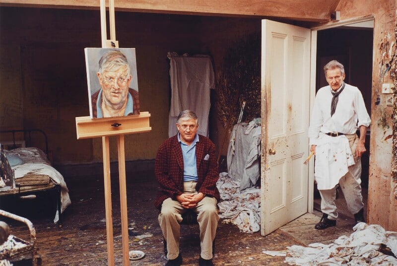 David Hockney; Lucian Freud by David Dawson