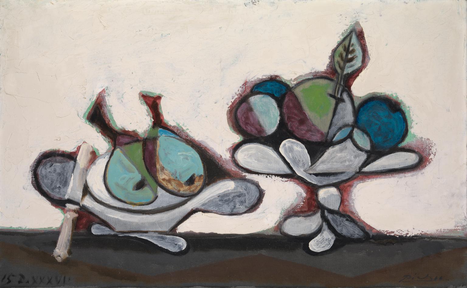 Dish of Pears by Pablo Picasso