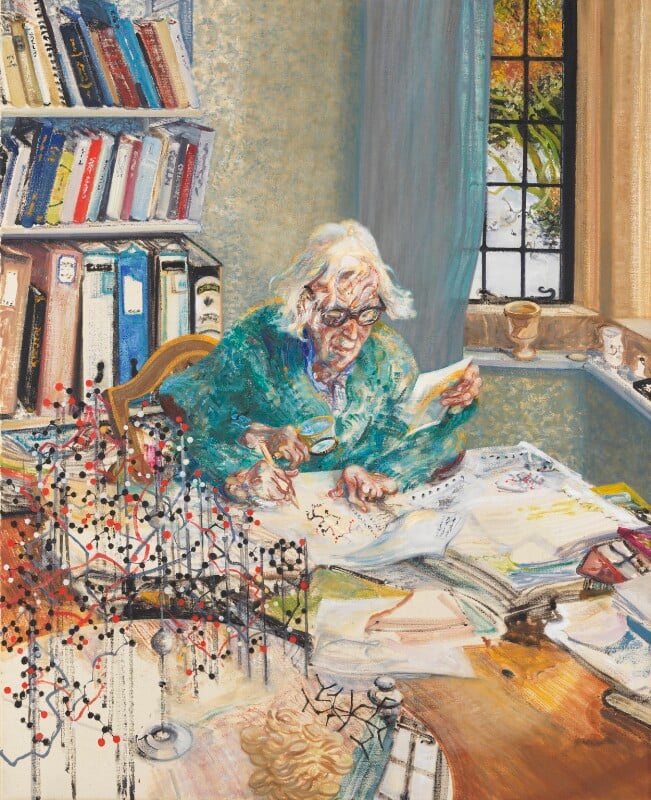 Dorothy Crowfoot Hodgkin by Maggi Hambling