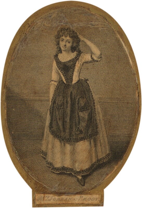 Dorothy Jordan as Peggy in David Garrick's 'The Country Girl' by John Bell
