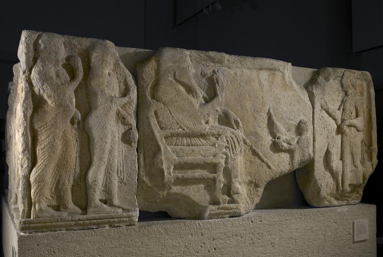 East central panel from the Harpy Tomb (Panel 2)