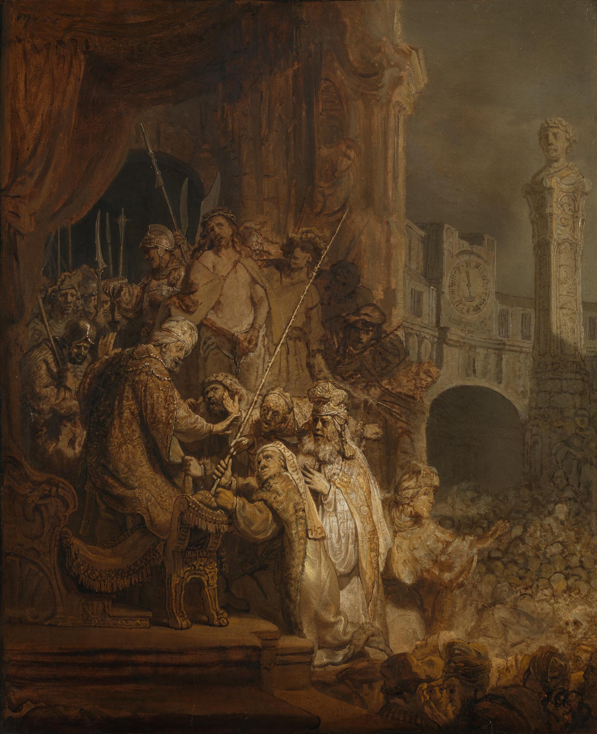 Ecce Homo by Rembrandt