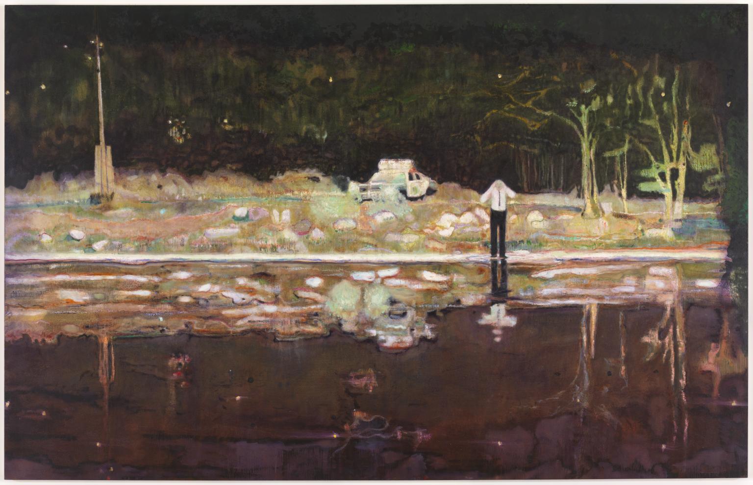 Echo Lake by Peter Doig