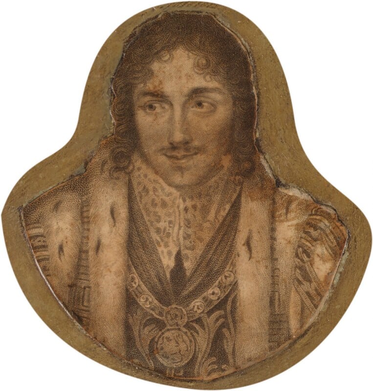 Edmund Kean as Richard III by Clement Chapple