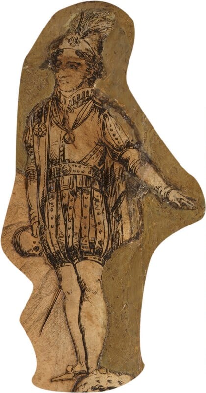 Edmund Kean probably as Hamlet by Unknown artist