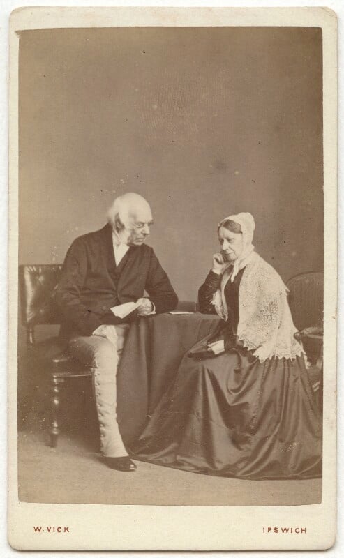 Edward Curtis May; Caroline May (née Hooper) by William Vick
