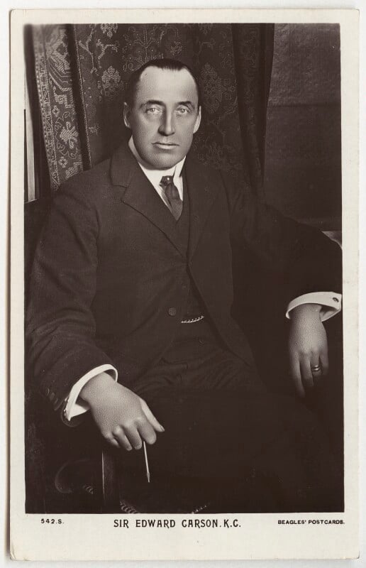 Edward Henry Carson, 1st Baron Carson by J. Beagles & Co