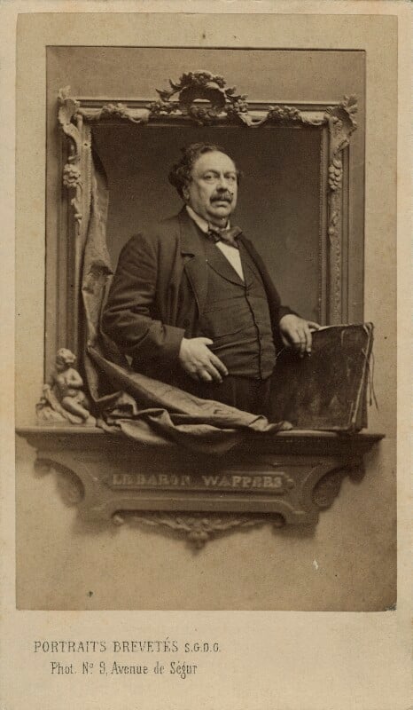 (Egide Charles) Gustave Wappers, Baron Wappers by Portraits Mechanostares Brevetés